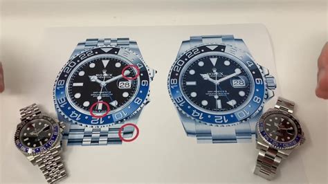 Rolex batman vs batgirl difference